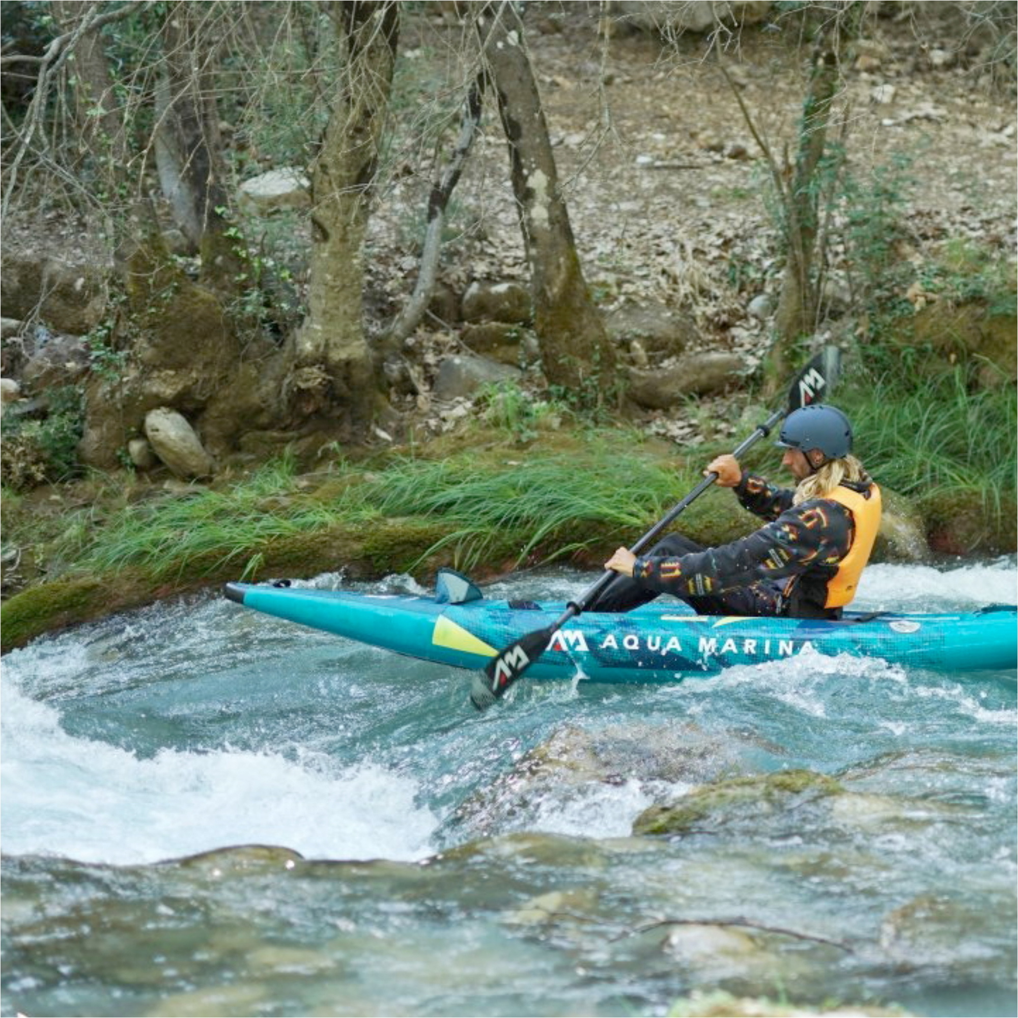 2026 Aqua Marina Steam-312 1 Person Whitewater Kayak 46328